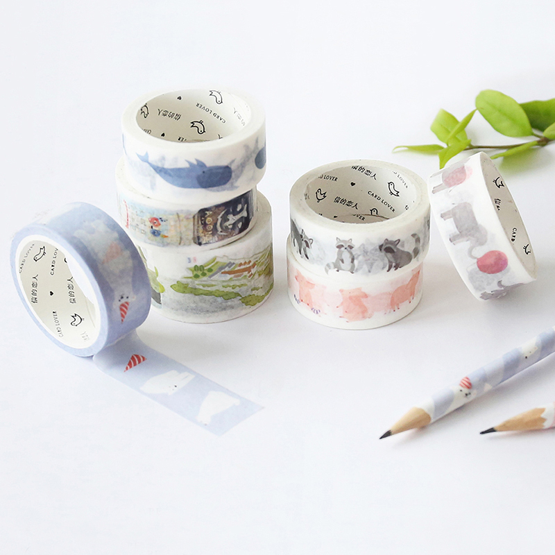 信的戀人 LIFE生活系列創意和紙膠帶手繪DIY手賬裝飾膠帶手撕貼紙